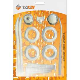 Комплект для монтажа радиаторов 1"х3/4" (с 3-мя кронштейнами) TAEN, фото 