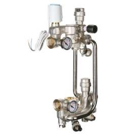 Насосно-смесительный узел для теплого пола COMBI.S (М) 180 мм VALTEC, фото 