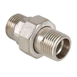 Сгон разъемный с НР никель 1 1/4" VALTEC, Диаметр: 1 1/4", фото 