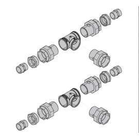 KIT MANIFOLDS DOUBLE E.SYTWIN DAB, фото 