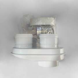 TADA05 Адаптер котла одноблочный для раздельного дымоудаления D80 TERMICA, фото 