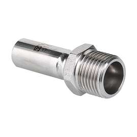 Вставка нерж сталь резьбовая с НР 42х1 1/2" VALTEC, Размер фитинга из нерж стали: 42х1 1/2", фото 