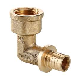 Угольник надвижной с переходом на внутреннюю резьбу 25(3,5) х 3/4" мм VALTEC, Размер аксиального фитинга: 25(3,5) х 3/4", фото 
