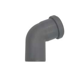 Отвод внутр. канализация D 50x67° Lammin, Диаметр канализационной трубы: 50, Угол наклона: 67°, фото 