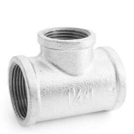 Тройник чугун оцинков. Ду 15, Диаметр: Ду 15, фото 