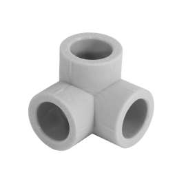 Тройник полипропиленовый двухплоскостной 20 сер. HEISSKRAFT, Размер тройника ППР: 20, фото 