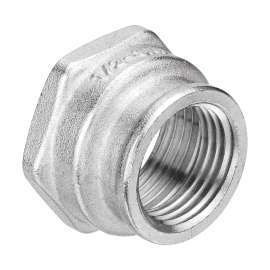 Муфта переходная никель 1"x1/2" AQUALINK, Диаметр: 1", Размер перехода: 1"x1/2", фото 
