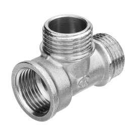 Тройник переходной ВР-НР-НР никель 3/4" AQUALINK, Диаметр: 3/4", фото 