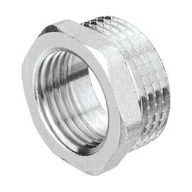 Футорка НР-ВР никель 2"x1 1/4" AQUALINK, Диаметр: 2", Размер футорки: 2"x1 1/4", фото 