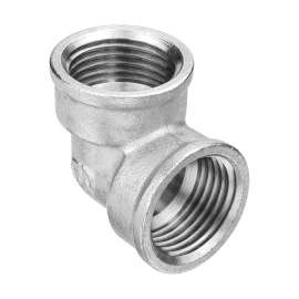 Угольник ВР-ВР никель 1/2" 90° AQUALINK, Диаметр: 1/2", фото 