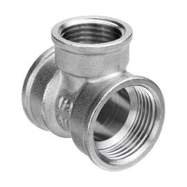 Тройник ВР-ВР-ВР никель 1" AQUALINK, Диаметр: 1", фото 