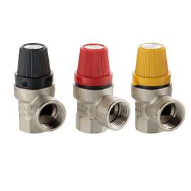 Клапан предохранительный 1/2" x6 бар нерегулируемый VALTEC, Размер предохранительного клапана: 1/2", Настройка клапана: 6 бар, фото 