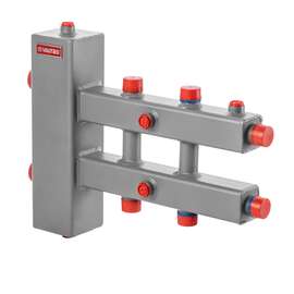 Гидроразделитель с коллектором горизонтальный 5 контуров, до 70  кВт VALTEC, фото 