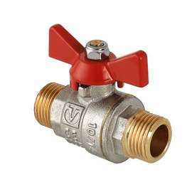 Кран шаровой VALTEC BASE НР-НР  1" бабочка, Размер запорной арматуры: 1", фото 