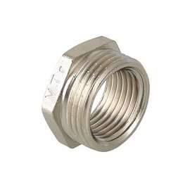 Футорка НР-ВР никель 1 1/2"x1" VALTEC, Диаметр: 1", Размер футорки: 1 1/2"x1", фото 