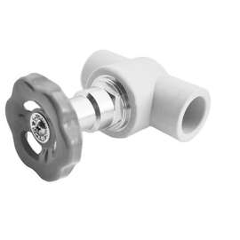 Вентиль полипропиленовый  32 сер. HEISSKRAFT, Диаметр трубы ППР: 32, фото 