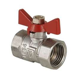 Кран шаровой VALTEC COMPACT ВР-ВР  1/2" бабочка, Размер запорной арматуры: 1/2", фото 