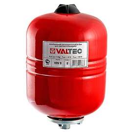 Бак расширительный для отопления 18 л красный VALTEC, Объем бака: 18 л, фото 
