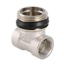 Коллекторный тройник 3/4"х1/2"х3/8" НР-ВР-ВР VALTEC, фото 