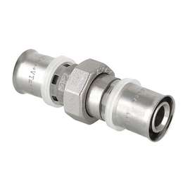 Муфта МП пресс разъемная 26 VALTEC, Диаметр трубы МП: 26, Размер муфты: 26, фото 