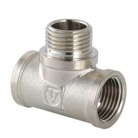 Тройник переходной ВР-НР-ВР никель 3/4" VALTEC, Диаметр: 3/4", фото 