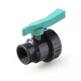 Кран шаровой ПЭ ВР-ВР 3/4"x3/4" UNIO, Размер шарового крана ПЭ: 3/4"x3/4", фото 