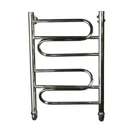 Полотенцесушитель водяной ЛКZ-02 две змейки 50x50x60  прямое подключение АДВ, фото 