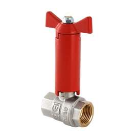 Кран шаровой VALTEC с удлиненным штоком 1/2" бабочка, фото 