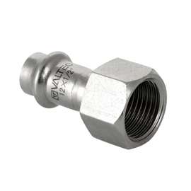 Муфта нерж сталь с ВР 28х3/4" VALTEC, Размер фитинга из нерж стали: 28х3/4", фото 