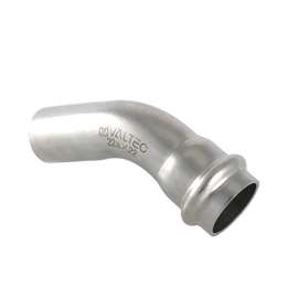 Угольник нерж. сталь 45° ВН-НАР 28 VALTEC, Размер фитинга из нерж стали: 28, фото 