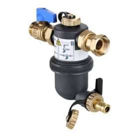 Фильтр дешламатор с пластиковым корпусом ВР-ВР 3/4" VALTEC, фото 