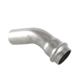 Угольник нерж. сталь 45° ВН-НАР 42 VALTEC, Размер фитинга из нерж стали: 42, фото 