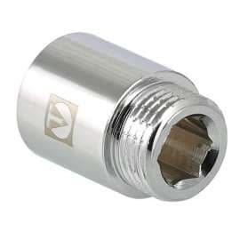 Удлинитель хром 1"x30 VALTEC, Размер резьбы: 1"x30, фото 