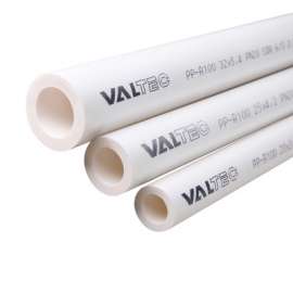 Труба полипропиленовая Ф50x8.3 PN20 бел. VALTEC, Диаметр трубы ППР: 50, фото 