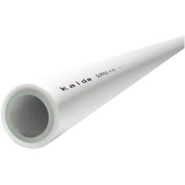 Труба полипропиленовая Ф40x6.7 PN25 бел. алюминий Oxi-Supperpipe KALDE, Диаметр трубы ППР: 40, фото 