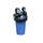 Корпус фильтра Kristal Filter Big Blue 10" NT 1" (манометр, кронштейн, латунные вставки), фото Корпус фильтра Kristal Filter Big Blue 10" NT 1" (манометр, кронштейн, латунные вставки), фото