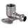 Водорозетка нерж сталь  18х1/2" VALTEC, Размер фитинга из нерж стали: 18х1/2", фото 
