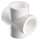 Крестовина полипропиленовая  50 бел. VALTEC, Диаметр трубы ППР: 50, фото 