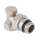 Клапан настроечный угловой с доп уплотнением 1/2" VALTEC, фото 