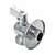 Кран шаровой AQUALINK угловой для подключения сантехнических приборов 1/2"x1/2" флажок, Размер запорной арматуры: 1/2"x1/2", фото 