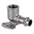 Водорозетка нерж сталь  18х1/2" VALTEC, Размер фитинга из нерж стали: 18х1/2", фото 
