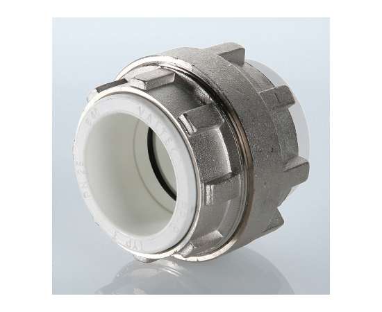 Муфта полипропиленовая разъемная 40 бел. valtec, артикул:VTp.763.0.040 ...