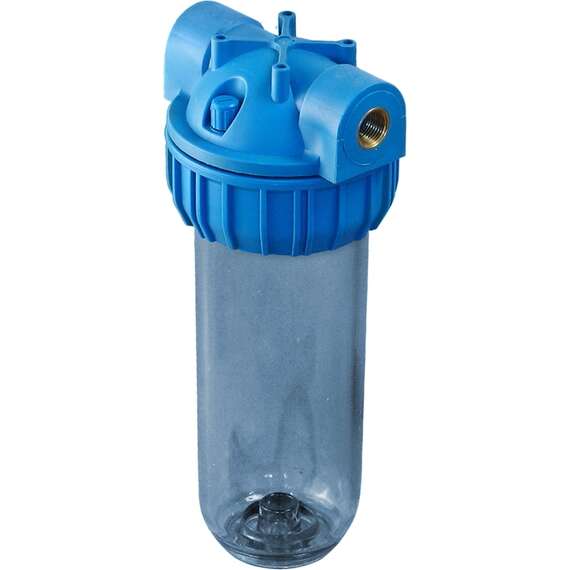 Фильтр магистральный (колба) Kristal Filter Slim 10" Т 3/4", фото 