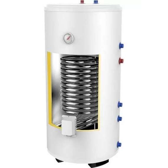 Бойлер косвенного нагрева AMET 120 INOX TERMICA 120 л вертикальный напольный, фото 