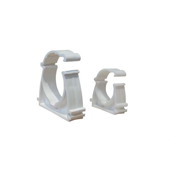 Кронштейн пластиковый c фиксатором 50 мм (20 шт/упак) VALTEC, фото , изображение 2