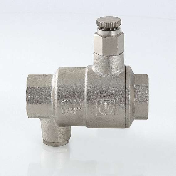 Обратный клапан с дренажем и воздухоотводчиком 1 1/4" VALTEC, фото , изображение 3