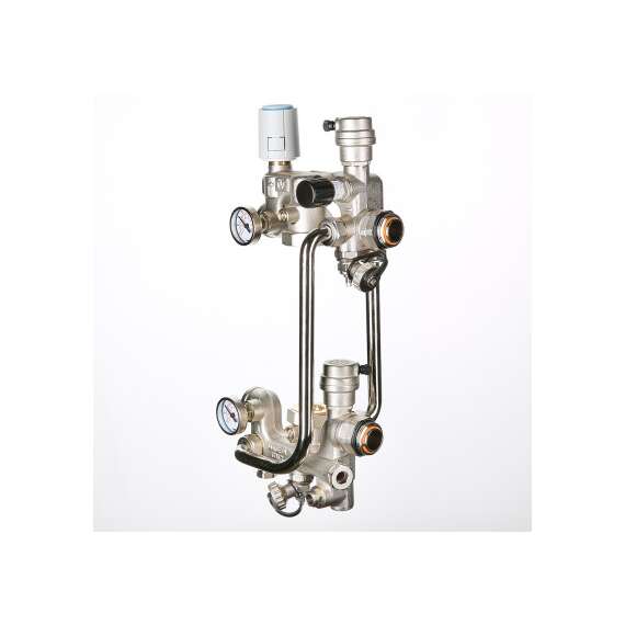 Насосно-смесительный узел для теплого пола COMBI.S (М) 180 мм VALTEC, фото , изображение 2 Насосно-смесительный узел для теплого пола COMBI.S (М) 180 мм VALTEC, фото , изображение 2