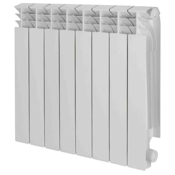 Радиатор алюминиевый TENRAD 500/80 10 секц., Количество секций: 10, фото 
