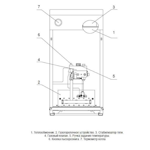 Газовый котел FERROLI Torino 25, фото , изображение 2