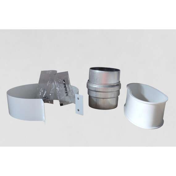 TADA05 Адаптер котла одноблочный для раздельного дымоудаления D80 TERMICA, фото , изображение 2
